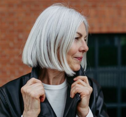 How to Grow Out Grey Hair